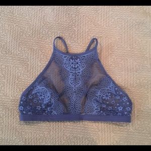 Victoria’s Secret Blue Halter Bra size medium